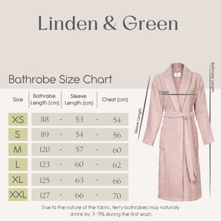 Sorena Unisex Badjas | Rose