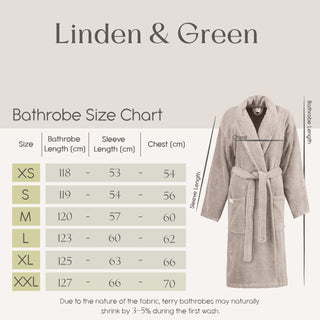 Sorena Unisex Badjas | Stone