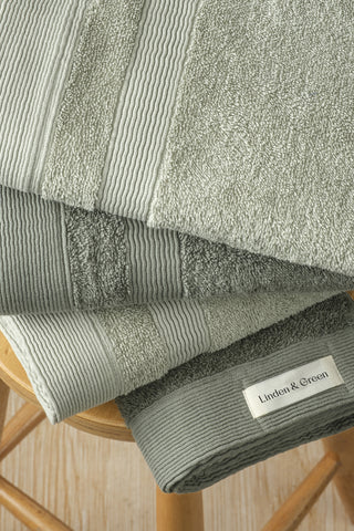Badhanddoekset Soft Cotton | 4 stuks | 70x140 cm | Army Groen