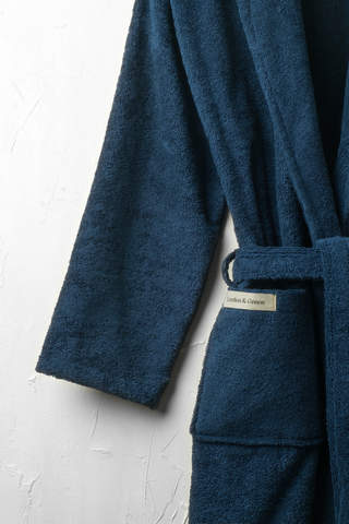 Sorena Unisex Badjas | Navy