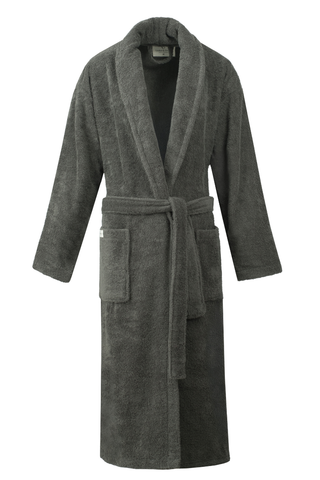Sorena  Unisex Badjas | Antraciet