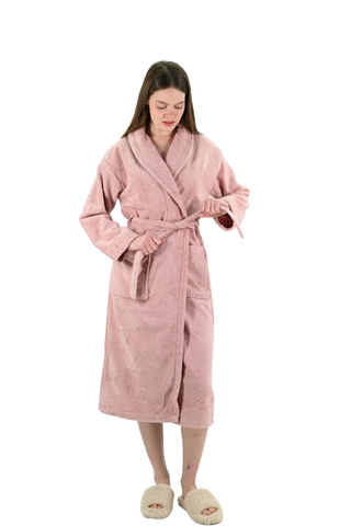Sorena Unisex Badjas | Rose