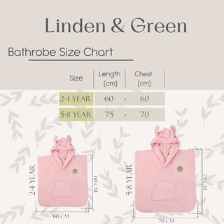 Kinderponcho | Pink