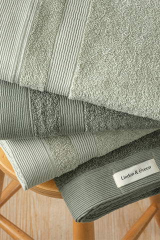 Badhanddoekset Soft Cotton | 6 stuks | 70x140 cm | Army Groen