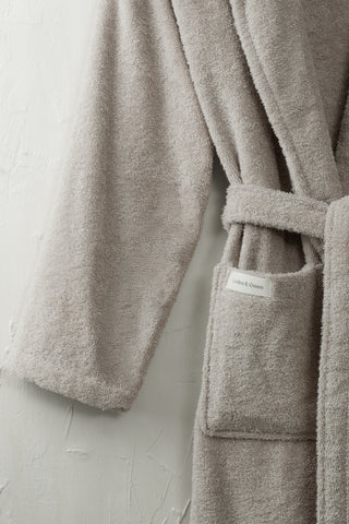 Sorena Unisex Badjas | Stone