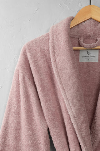 Sorena Unisex Badjas | Rose