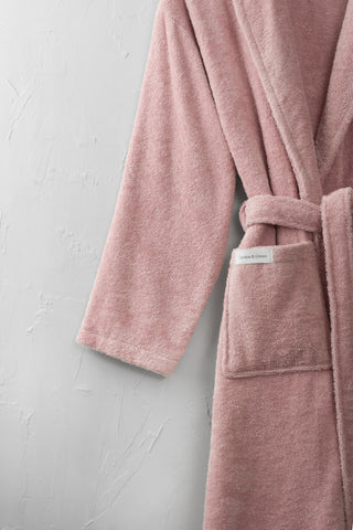 Sorena Unisex Badjas | Rose
