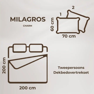 Milagros Ren | Charm | Dekbedovertrekset