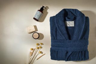 Sorena Unisex Badjas | Navy